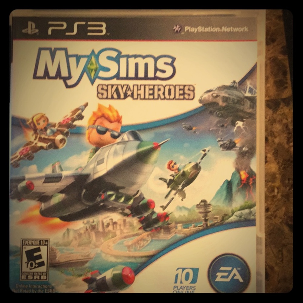 🎈3/$15 MySims Sky Heroes PS3 Like New Game
